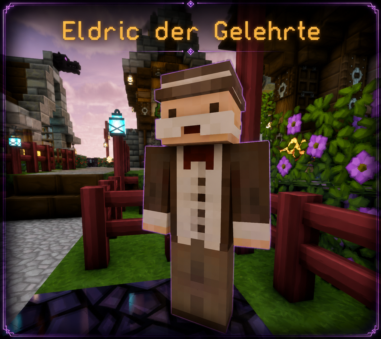 Eldric der Gelehrte am Spawn