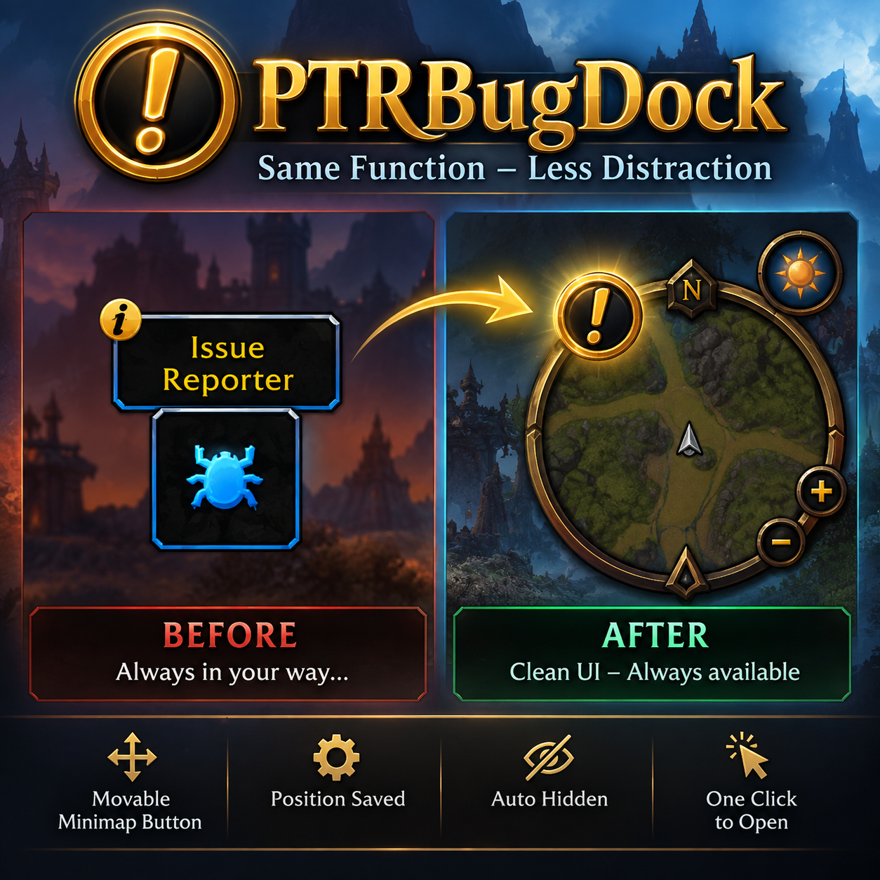 PTR Bug Dock