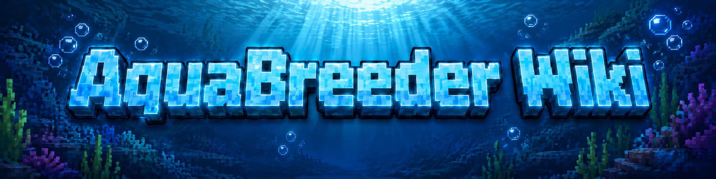 Clickable AquaBreeder Wiki banner linking to the official AquaBreeder wiki